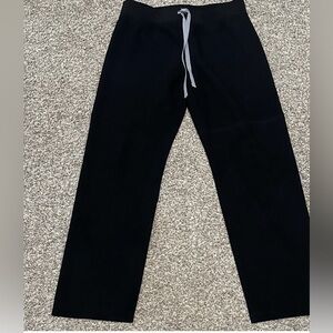 Figs Womens Black Livingston scrub pants